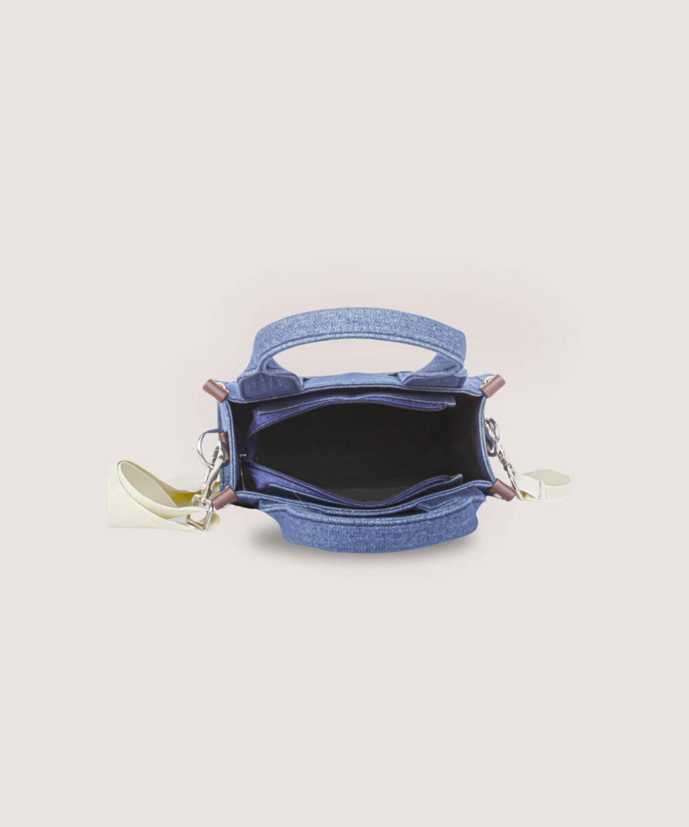 Lola Women Denim Sling Bag Inside image